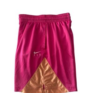 Nike Girls Crossover Fly Basketball Shorts-XS